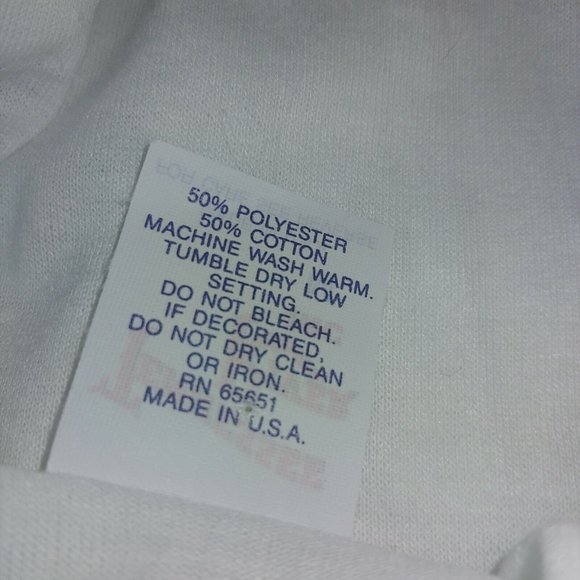 New Vintage Carnival Cruise Men's M T Shirt Single Stitch Just Cruising Nautical - Picture 5 of 6